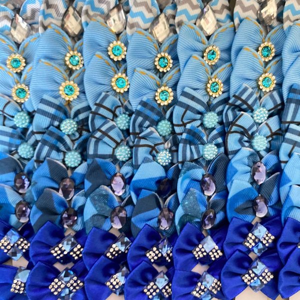 02 laco m tons azul 10 un sortidas