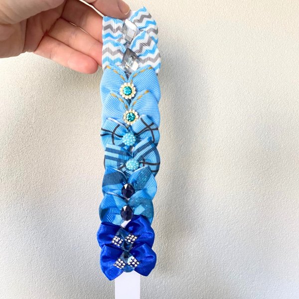 04 laco m tons azul 10 un sortidas