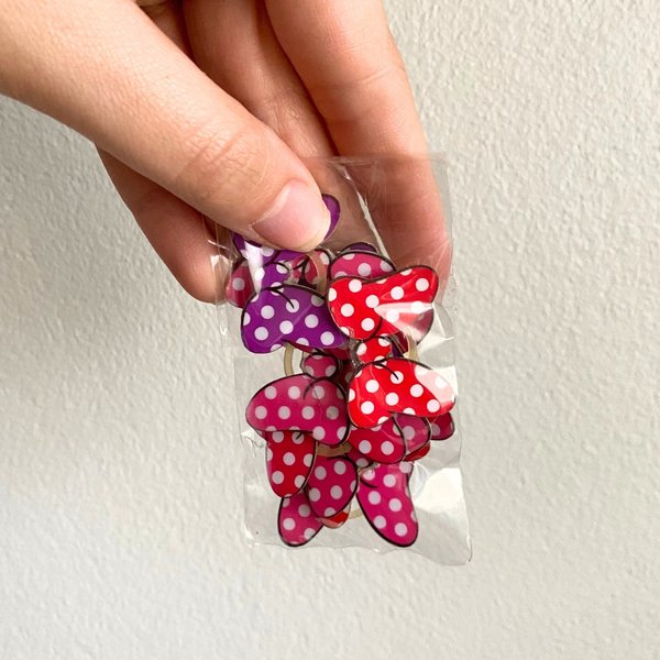 05 lacinho acrilico lacinho minnie 10 un sortidas