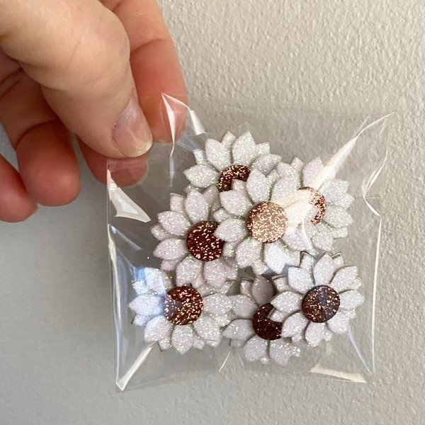 05 adesivo pet premium margarida branca 10 un