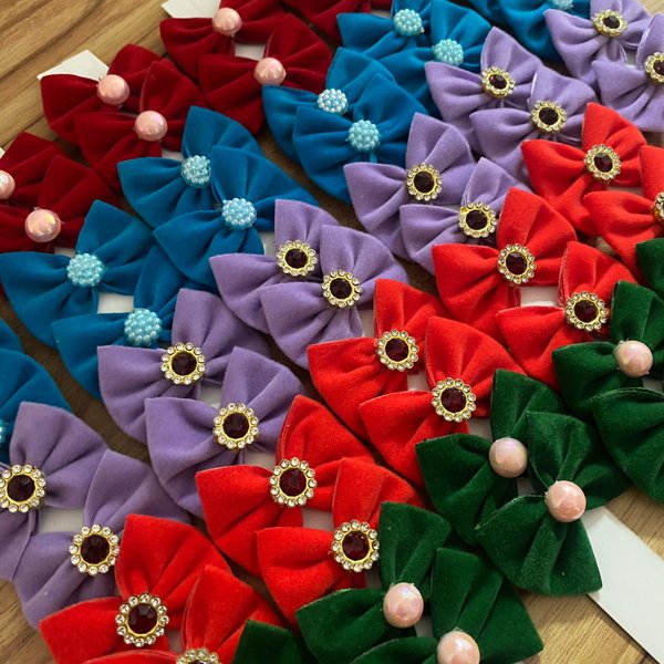 02 laco m em veludo 10 un sortidas