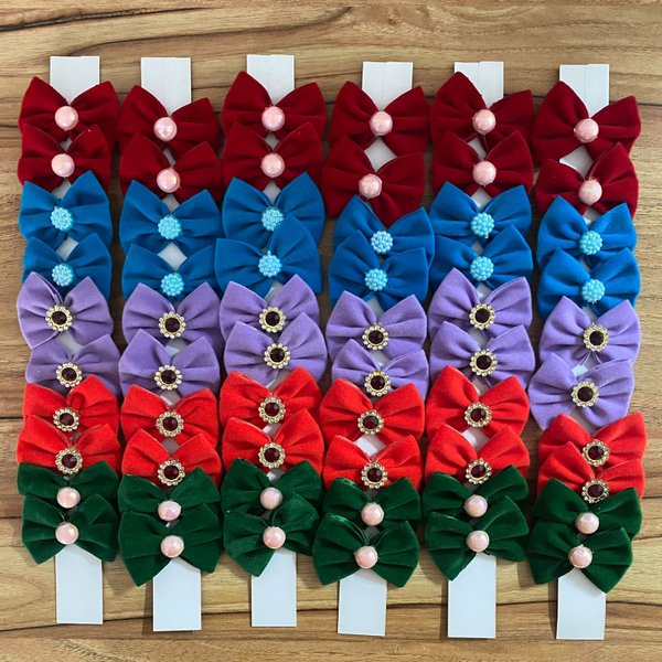 03 laco m em veludo 10 un sortidas