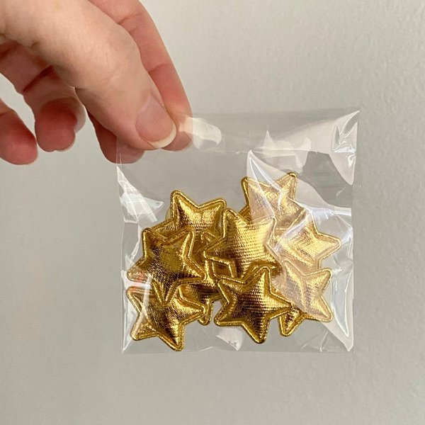 03 lacinho p estrela ouro 10 un