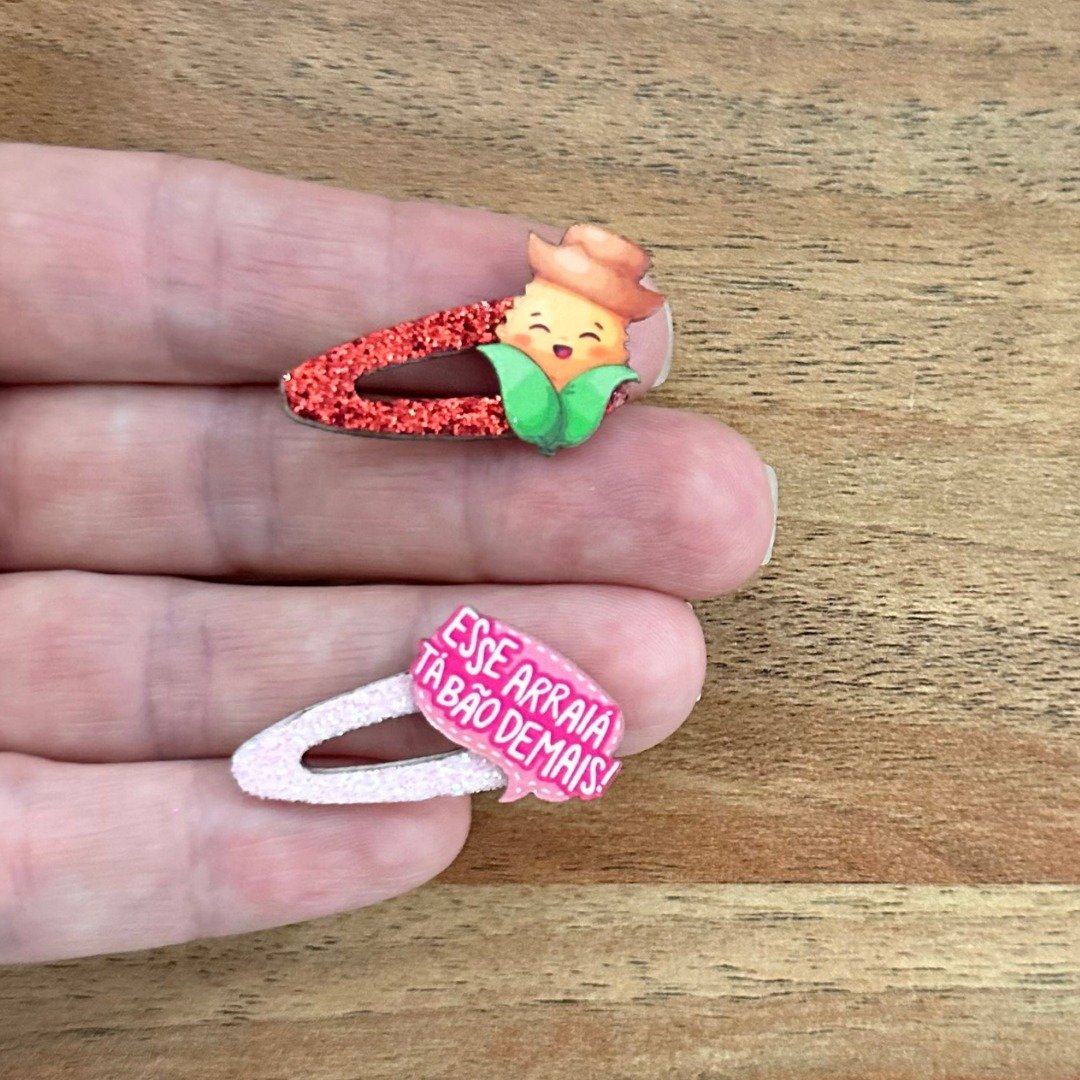 03 adesivo tic tac acrilico festa junina 10 un