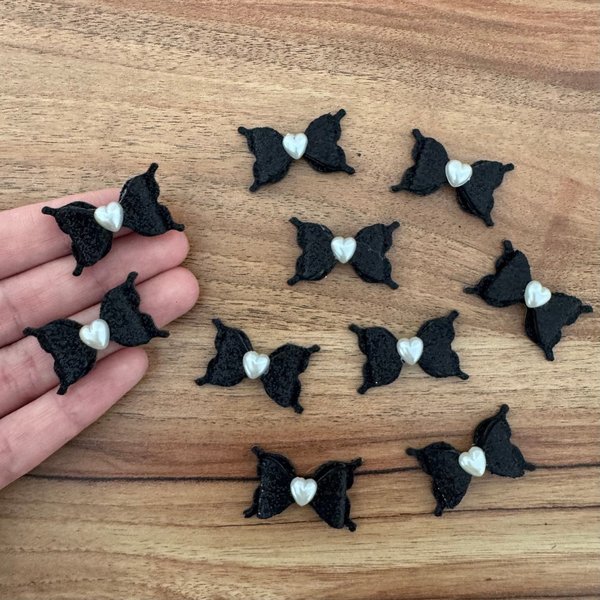 02 adesivo pet premium lacinho duplo preto 10 un