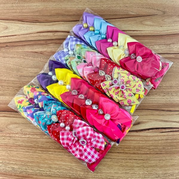 01 gargantilha laco m banho e tosa 10 50 ou 100 un estampada ou lisa 10 un estampada