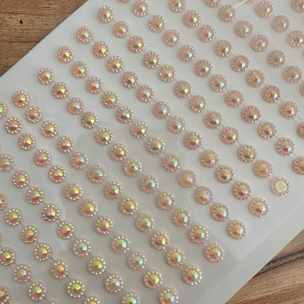 01 off cartela adesiva m coroa flor escolha a cor lilas