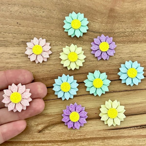 05 laco m candy flor dupla 10 un sortidas