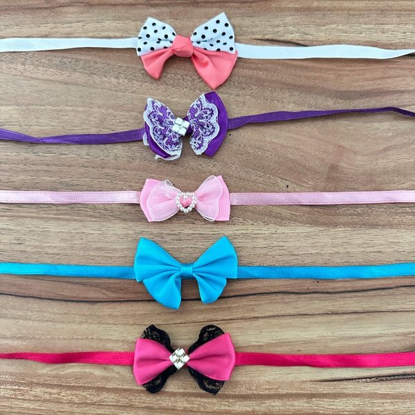 11 gargantilha passa fita 10 un p m ou g m