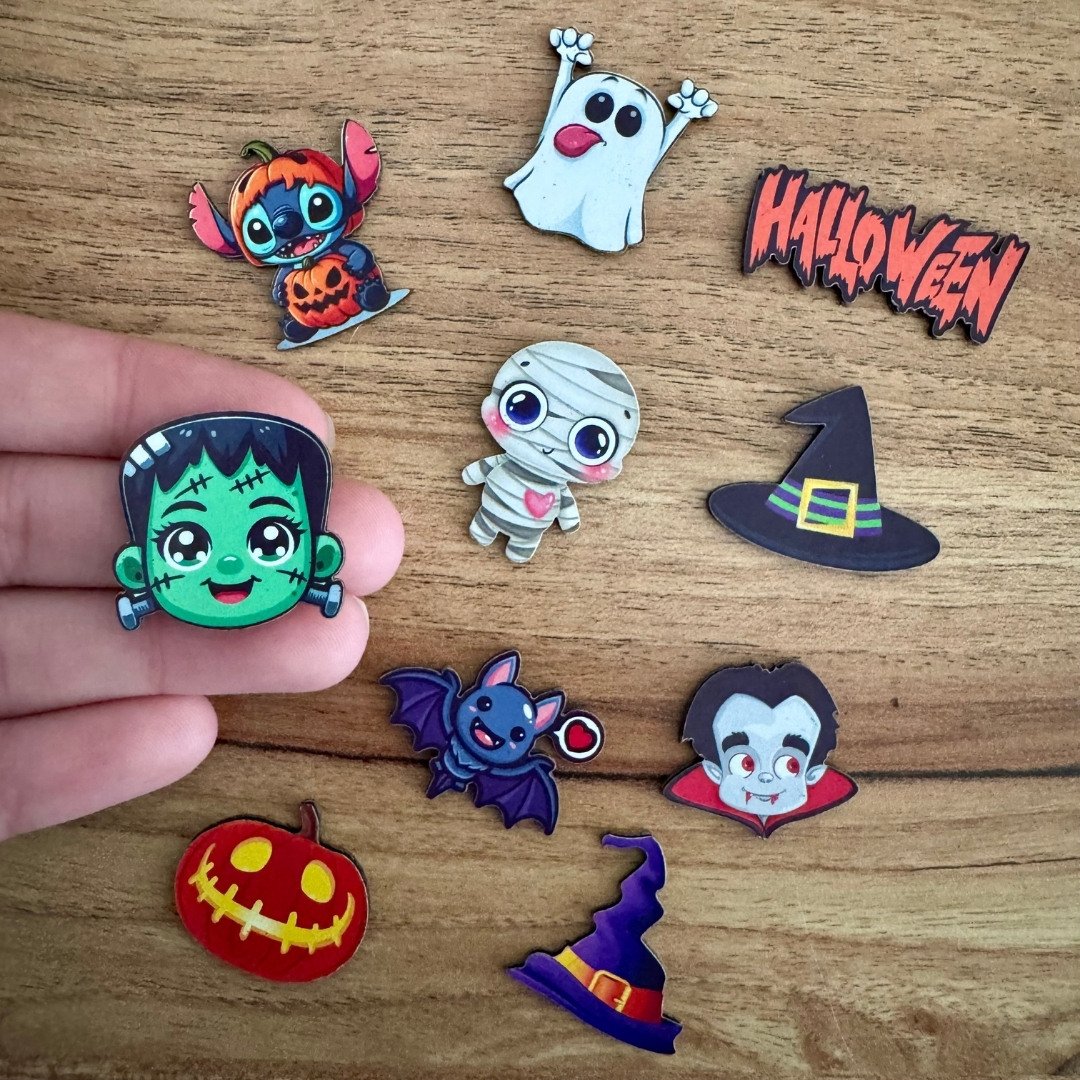 05 adesivo paper halloween mix 10 un