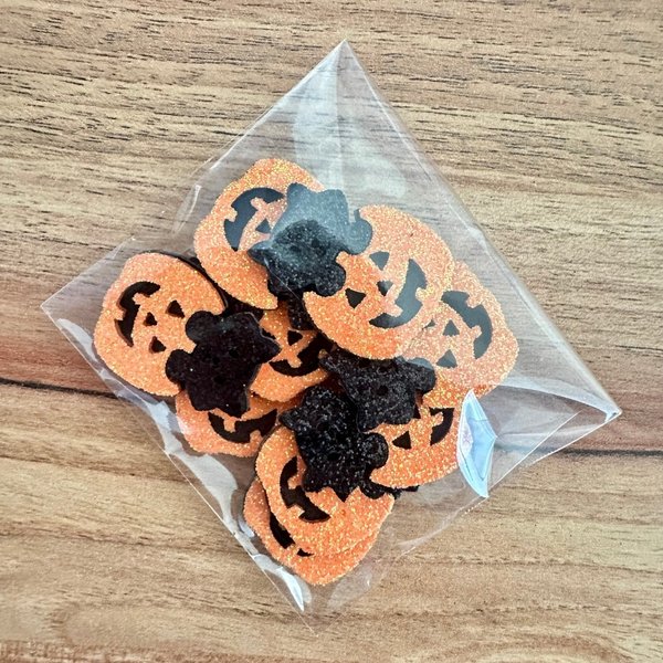 25 adesivo pet premium halloween abobora 10 un