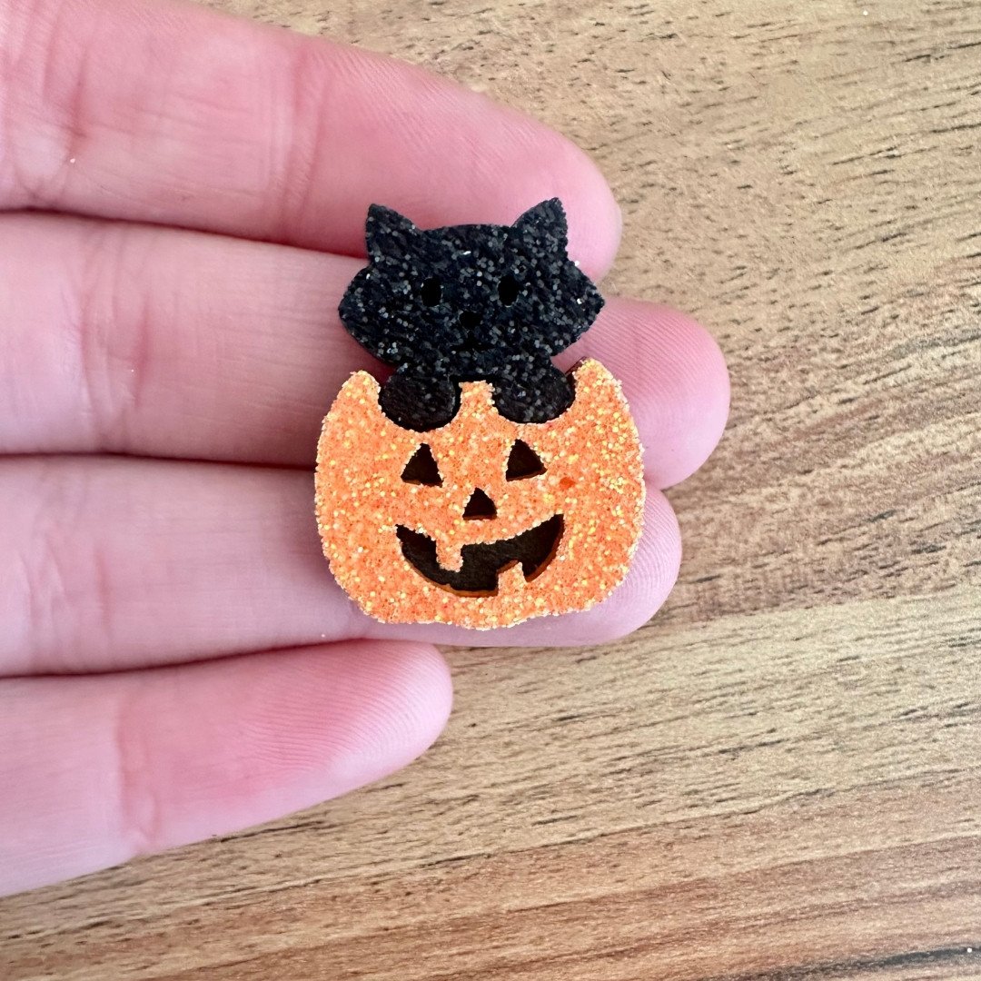 27 adesivo pet premium halloween abobora 10 un