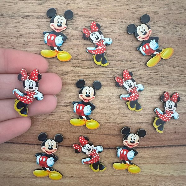 02 adesivo paper mickey e minnie 10 un sortidas