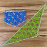 02 off bandana pet azul escuro caveira mexicana 10 un m ou g m