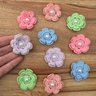 04 flor croche artesanal 10 un escolha a cor