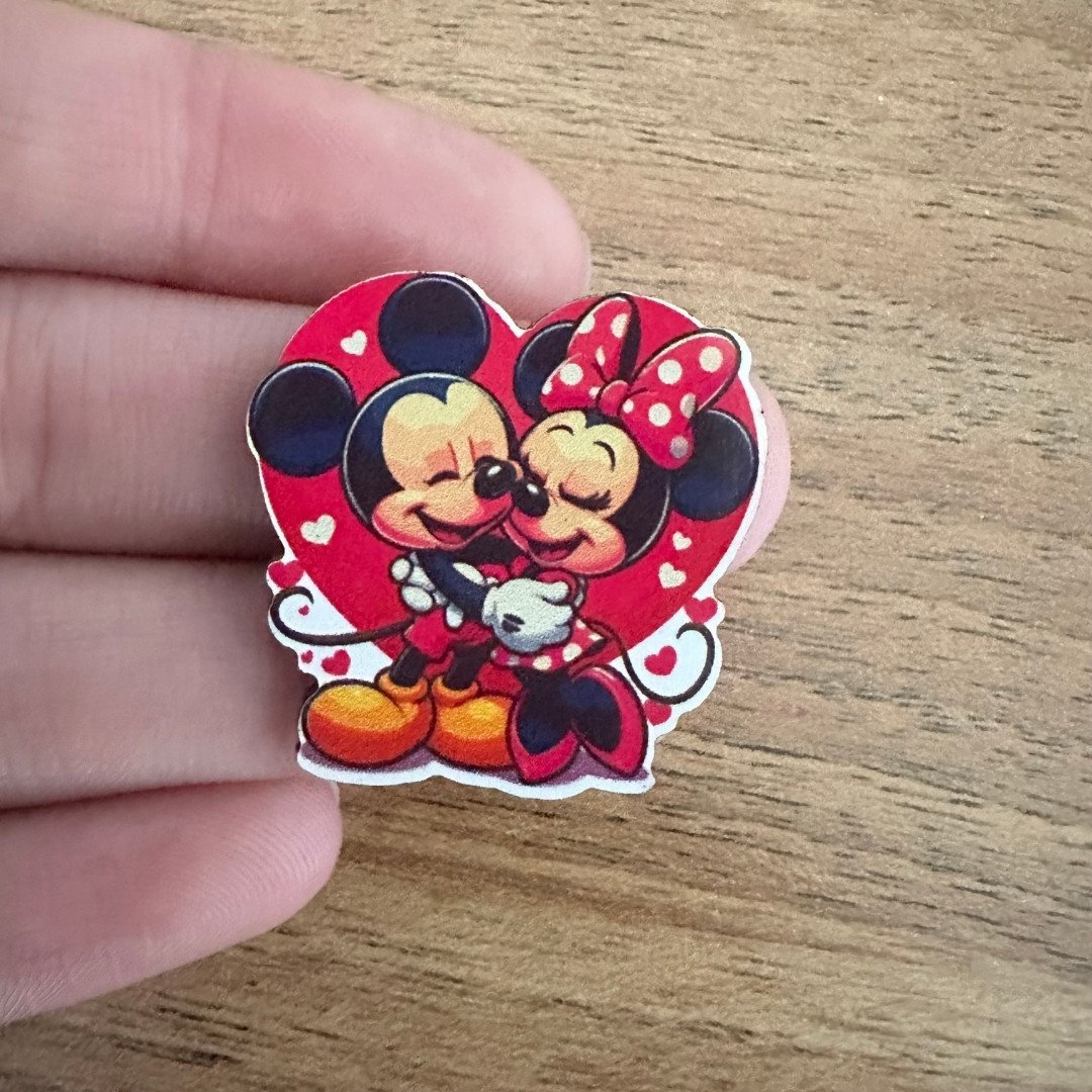 03 adesivo paper love mickey minnie 10 un