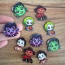 02 adesivo paper halloween baby personagens terror 10 un sortidas