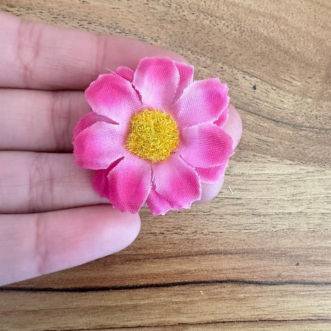 05 lacinho flor margarida degrade 35mm 10 un