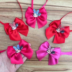 11 gargantilha laco m acrilico minnie lado 10 un