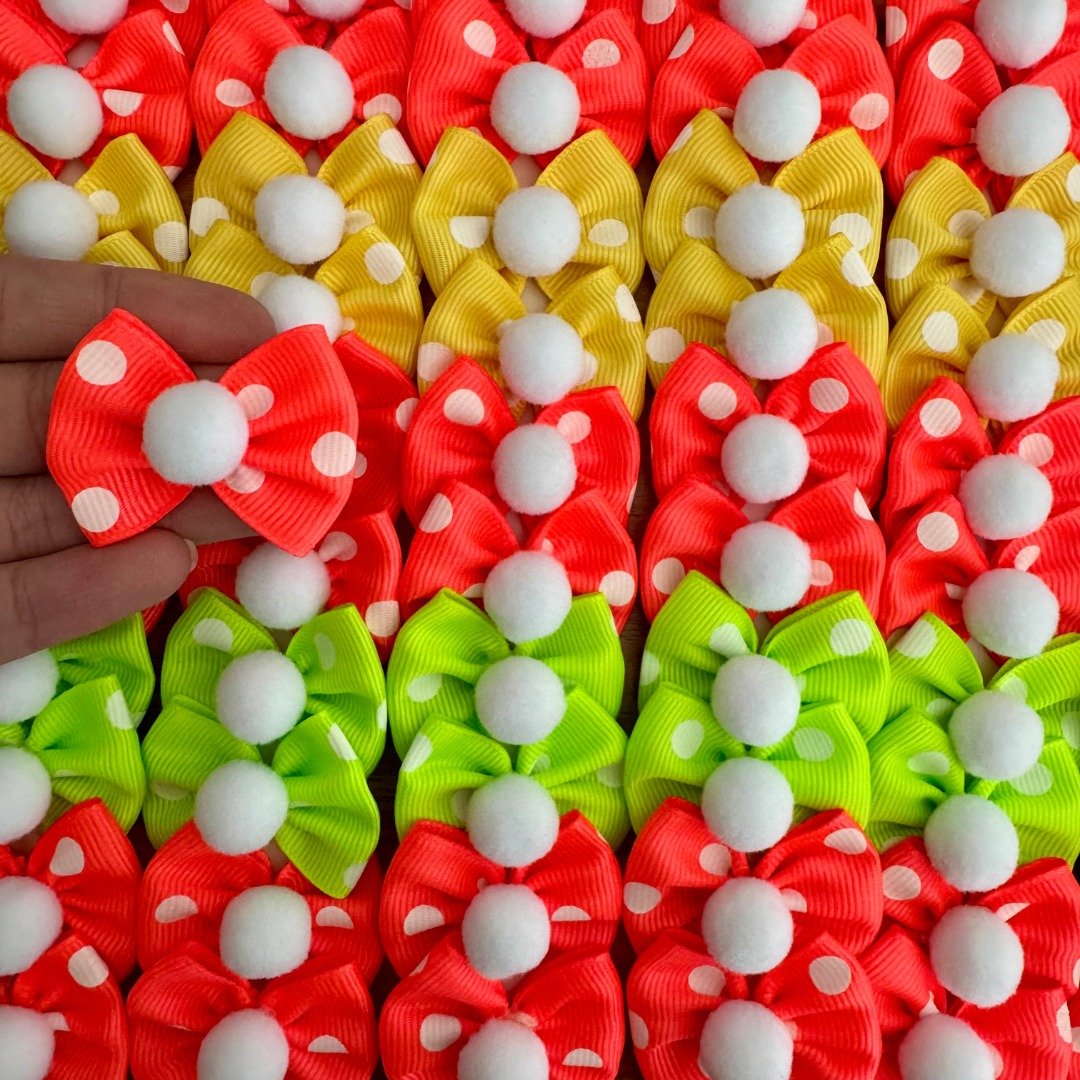 02 laco m poa pom pom 10 un sortidas