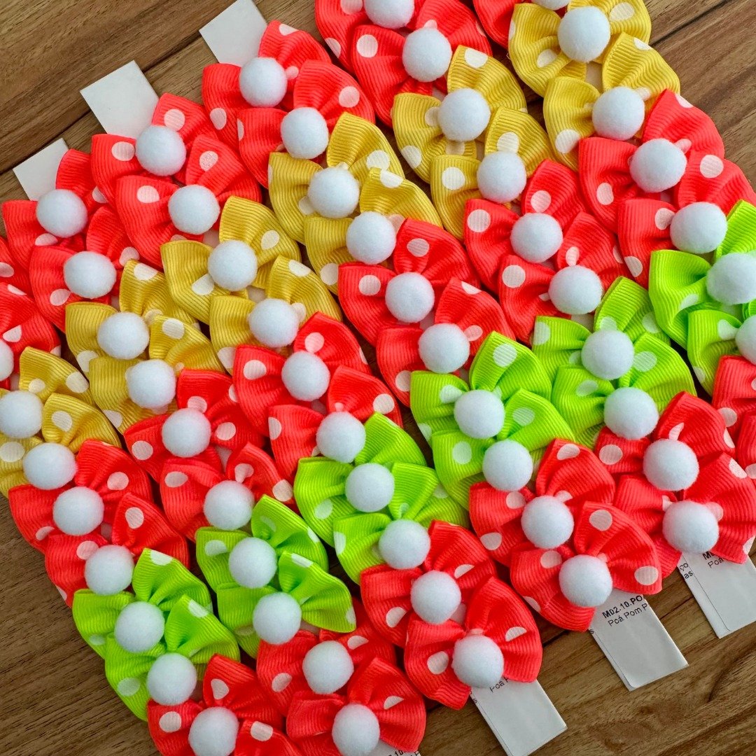 04 laco m poa pom pom 10 un sortidas