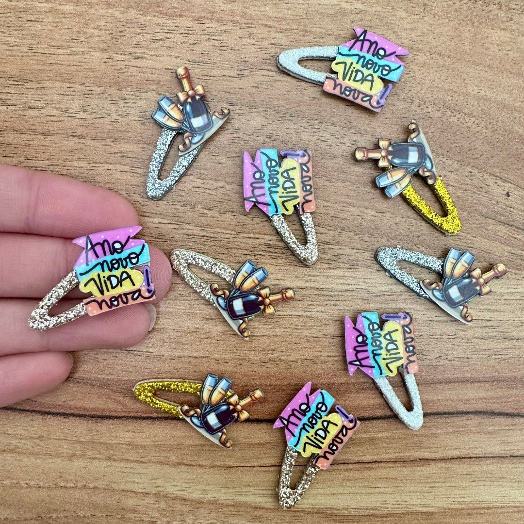 05 adesivo tic tac acrilico natal 10 un