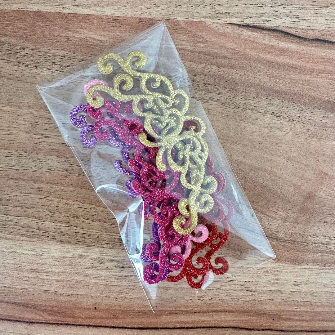 10 lacinho p resina abelha flor 10 un