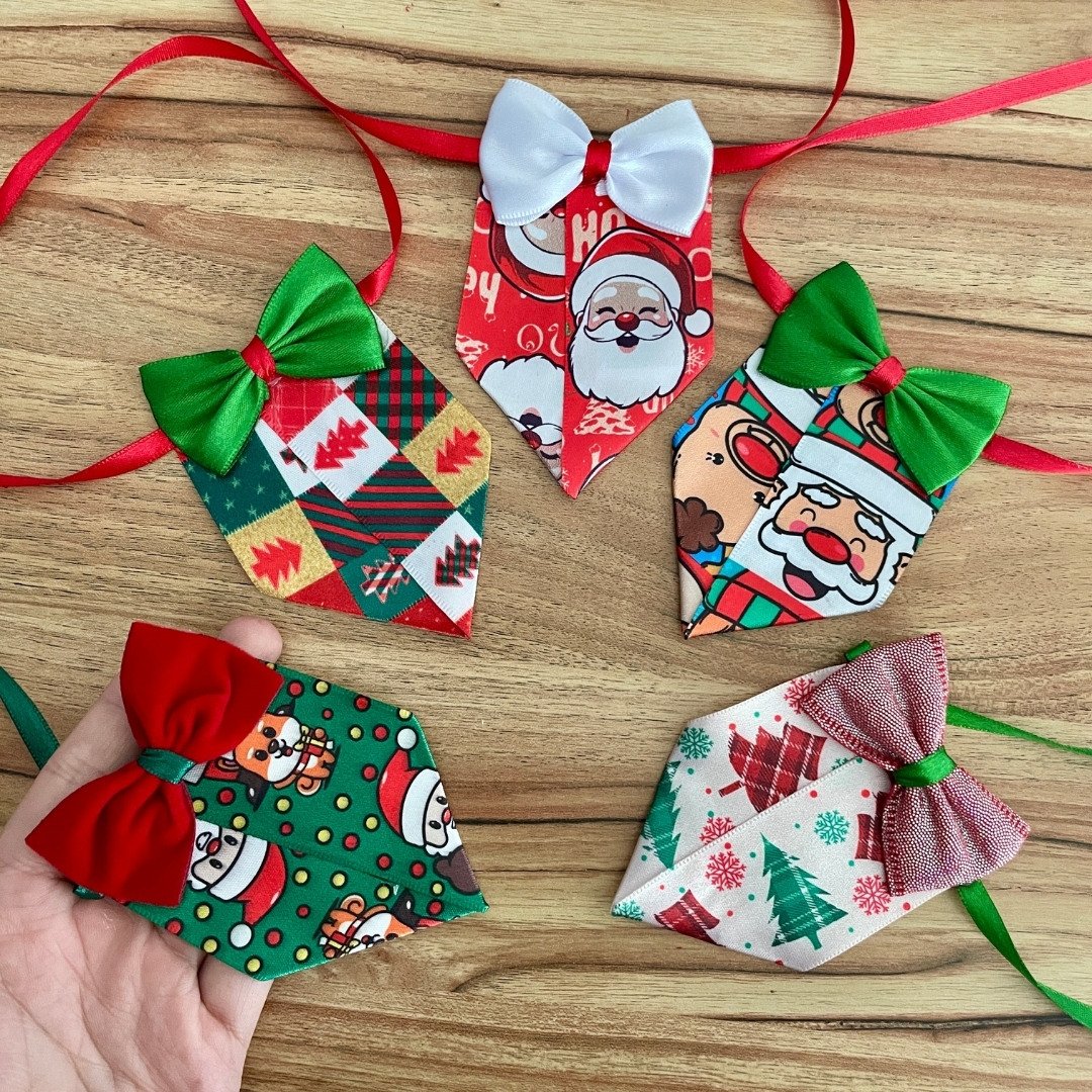 52 gargantilha laco m natal 10 un sortidas