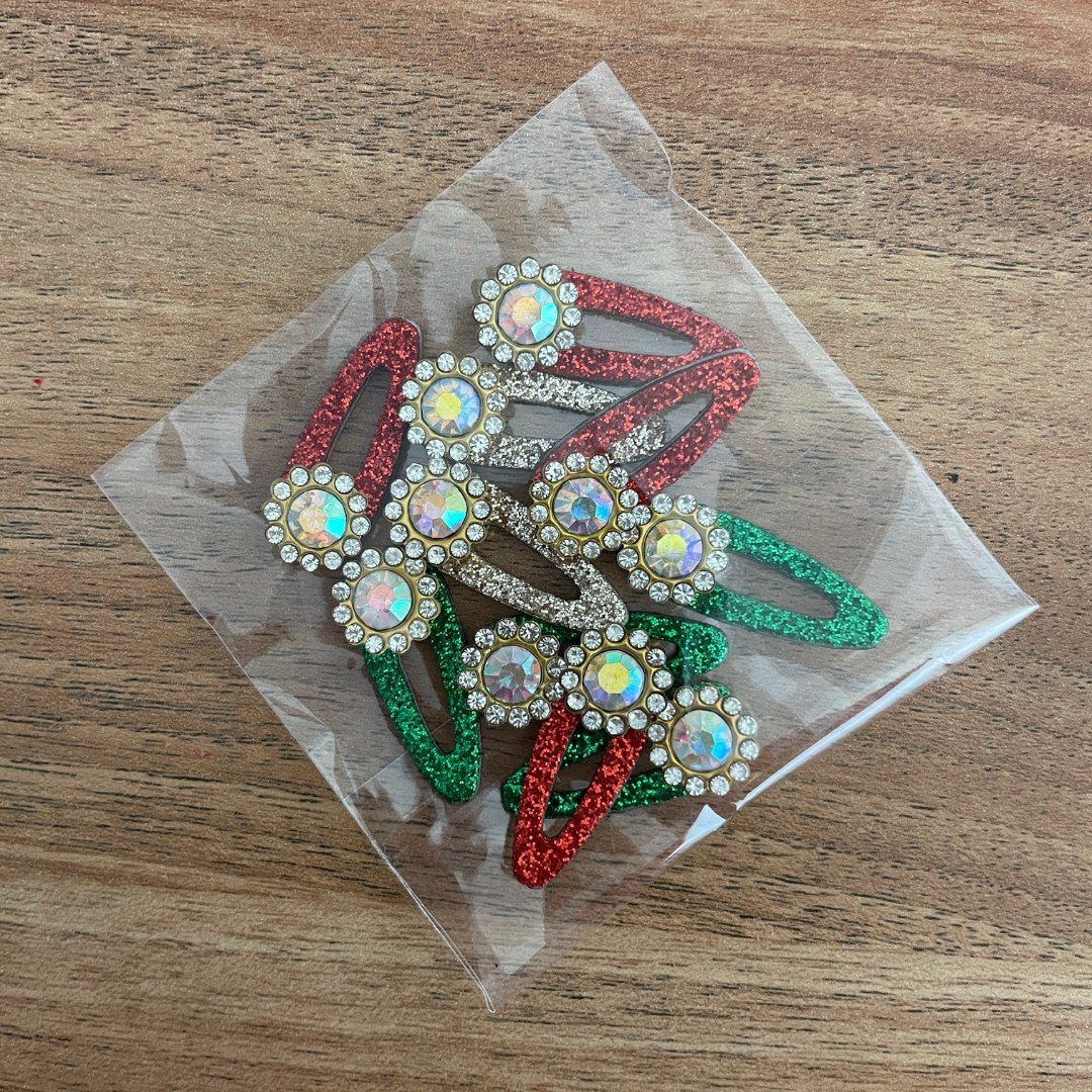 01 adesivo tic tac cristal natal 10 un