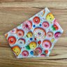 02 bandana pet donut e frutinhas 10 un p m ou g g
