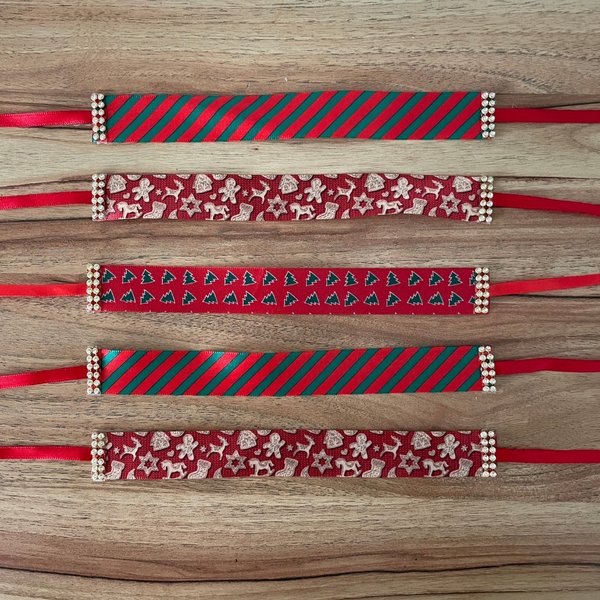 22 gargantilha m natal 10 un sortidas