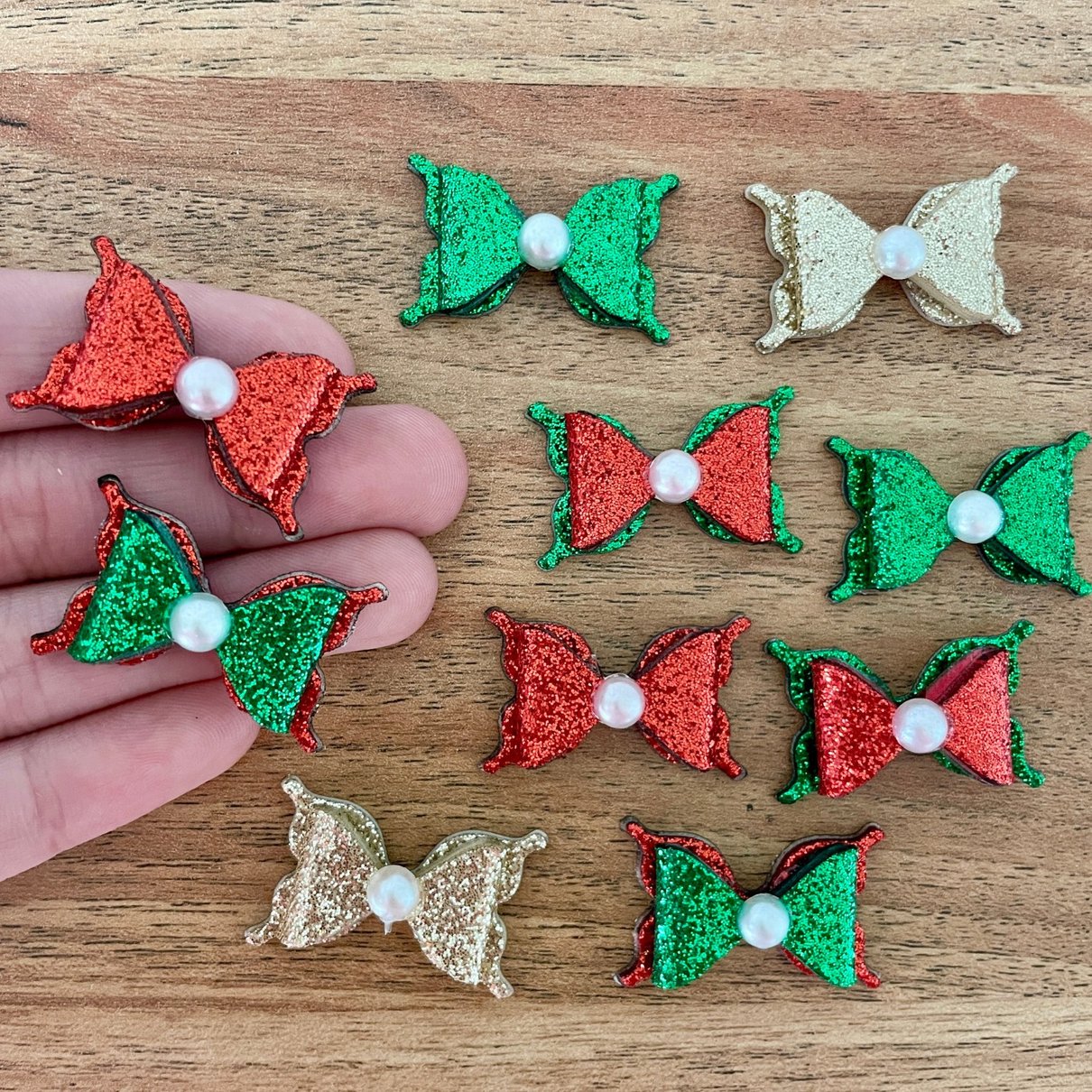 11 gravata luxo g 4 pontas natal 10 un