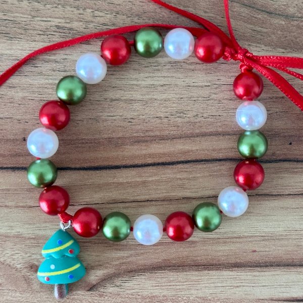 11 colar de perolas natal 1 un vermelho 2 u