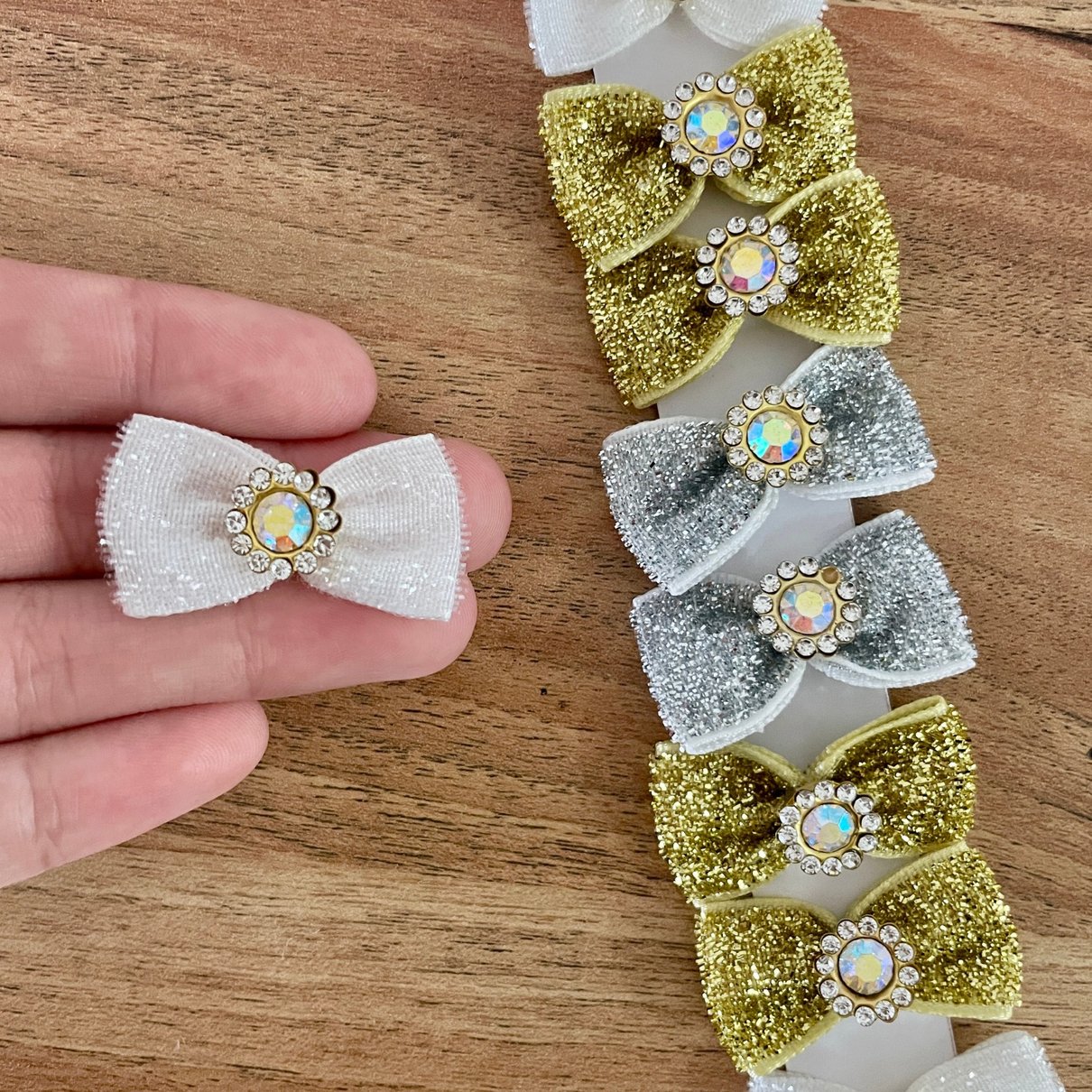 02 laco p ano novo fita brilhosa 10 un