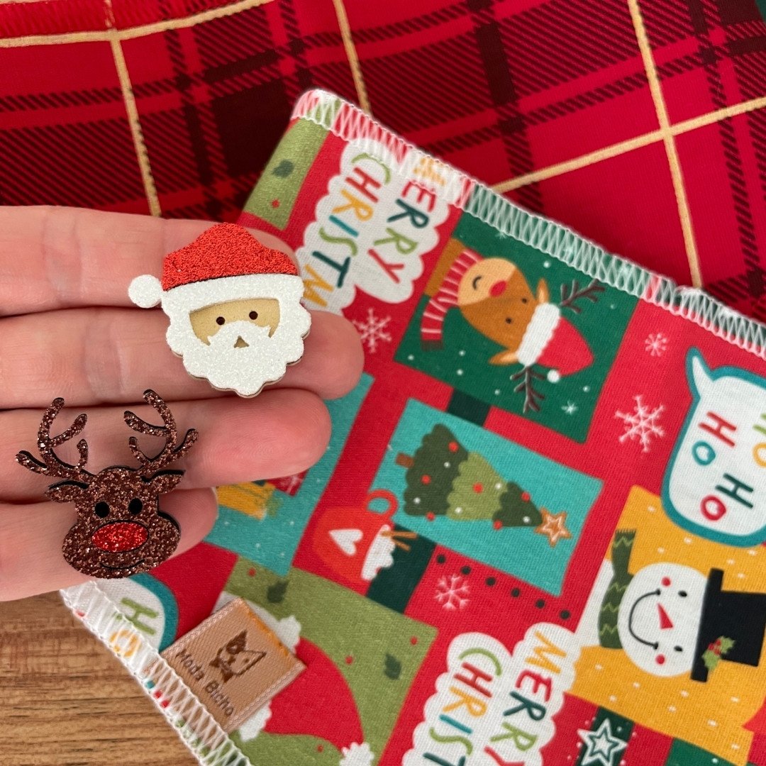 03 kit pet bandana e adesivo eva natal 20 un m ou g g