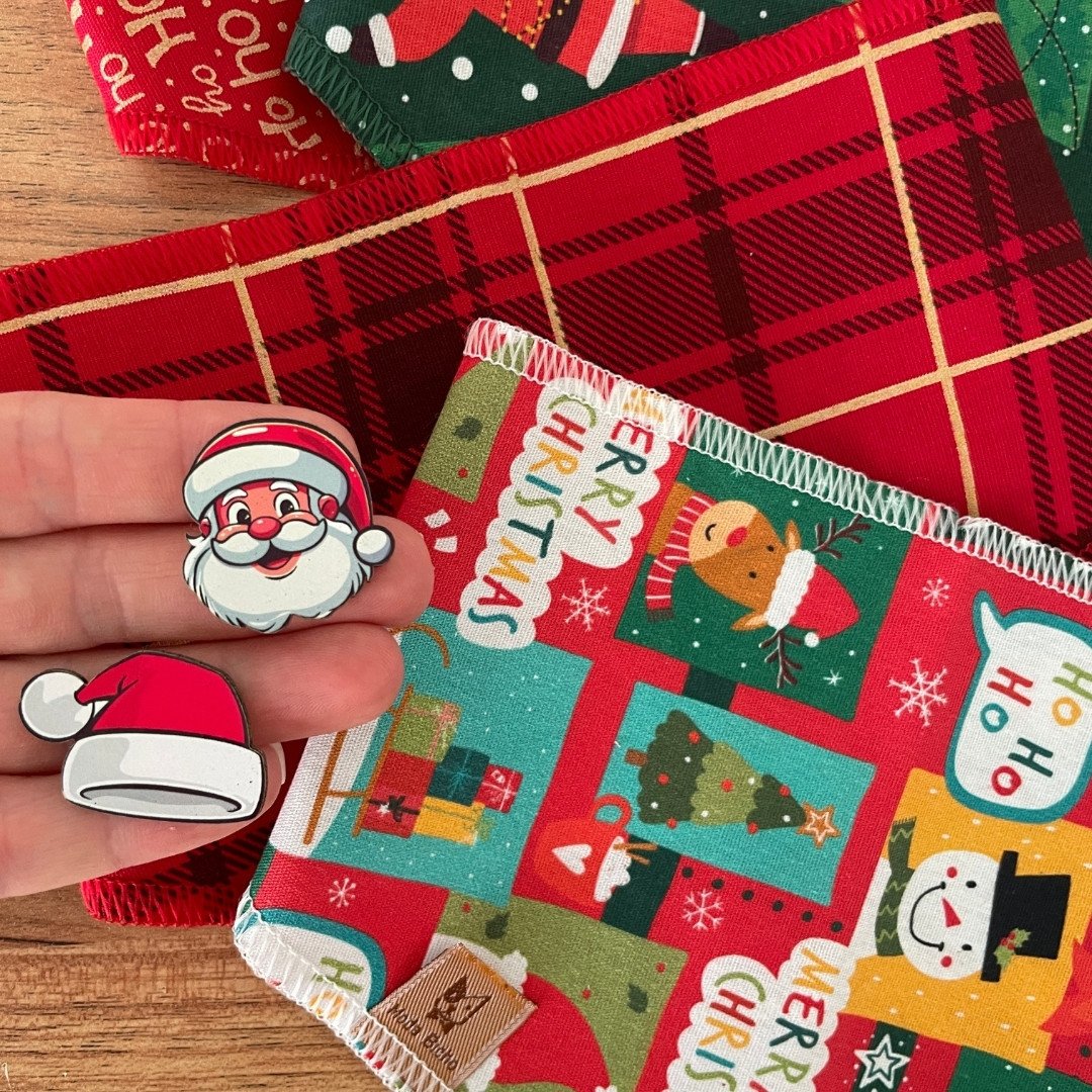 03 kit pet bandana e adesivo paper natal 20 un m ou g