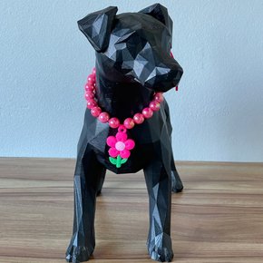 16 colar de perolas flor 1 un