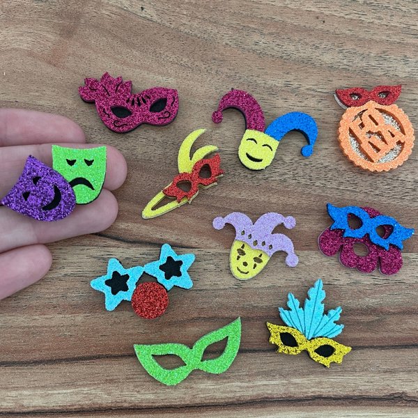 03 laco m acrilico carnaval mix 10 un