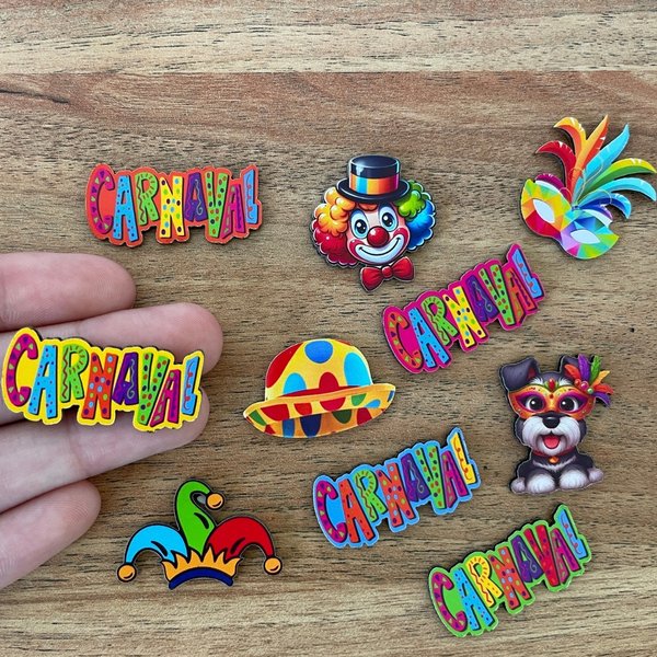 03 adesivo paper carnaval mix 10 un
