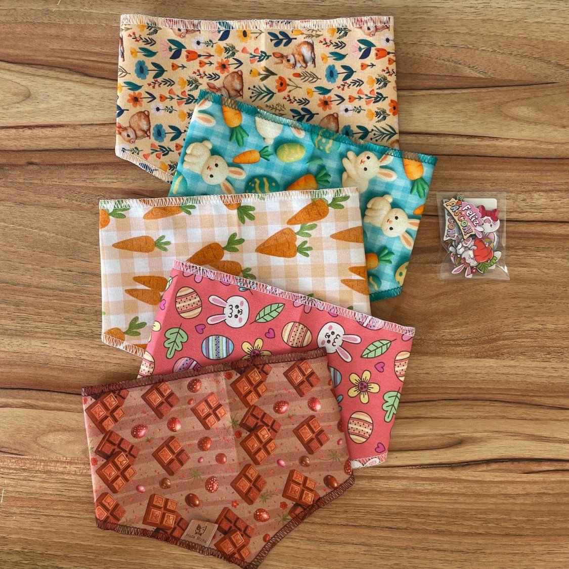 04 bandana pet pascoa 10 un p