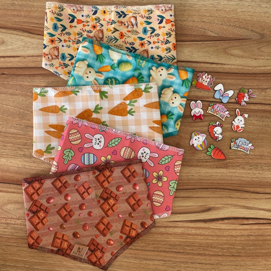 05 bandana pet pascoa 10 un p