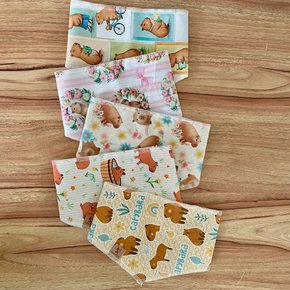 02 bandana pet capivara mix 2 10 un p m e g p