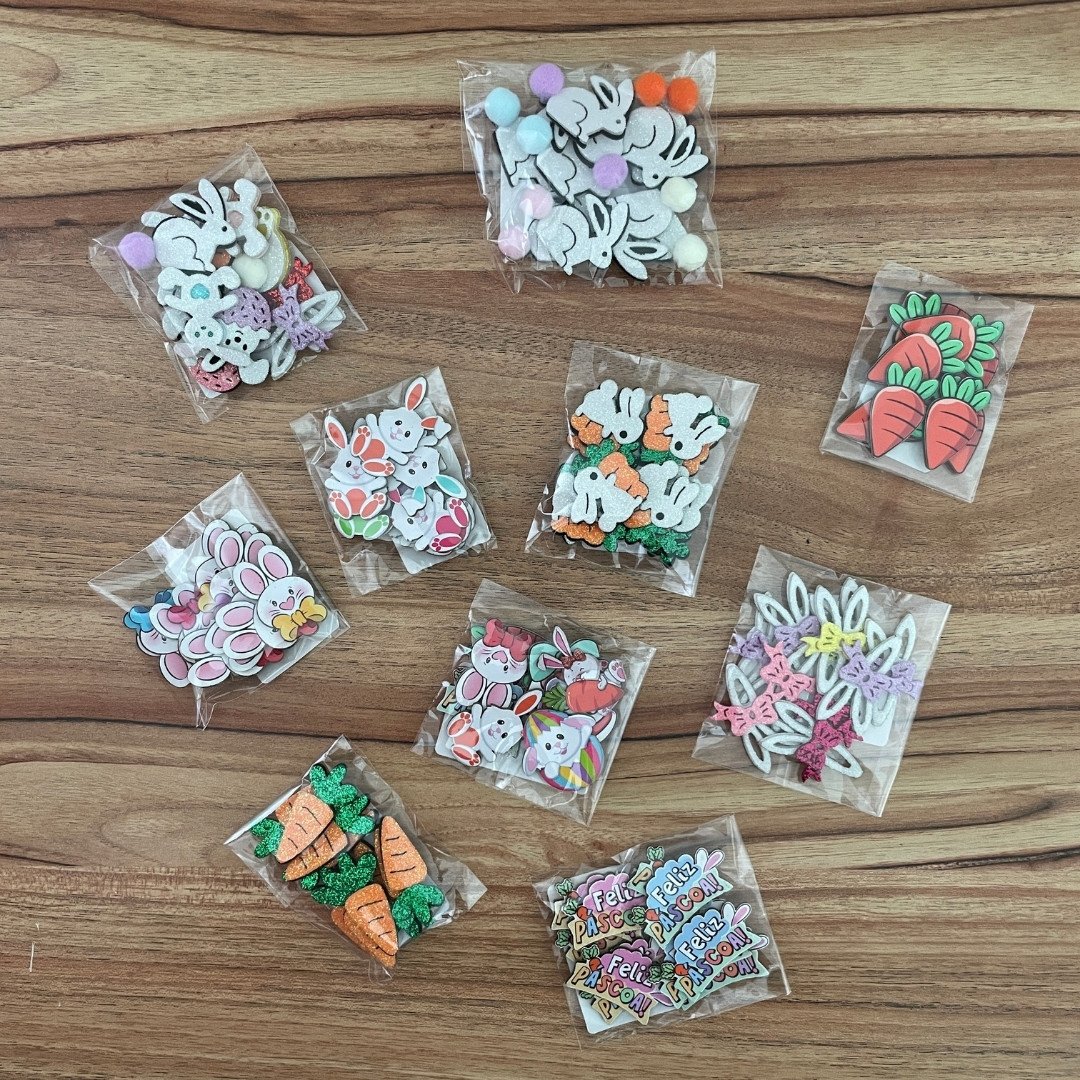 04 kit pet pascoa lacos mix 50 un sortidas