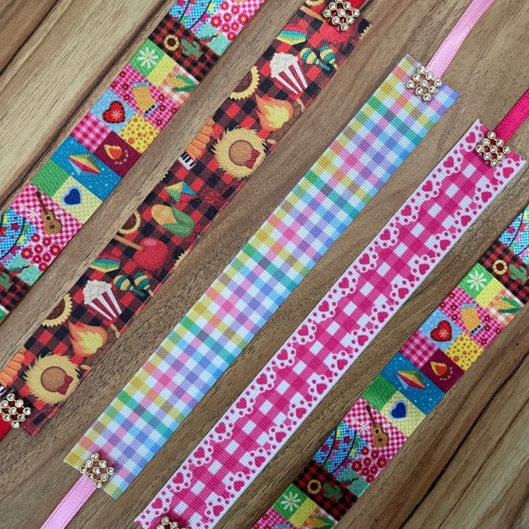 10 gargantilha laco m festa junina mix 10 un