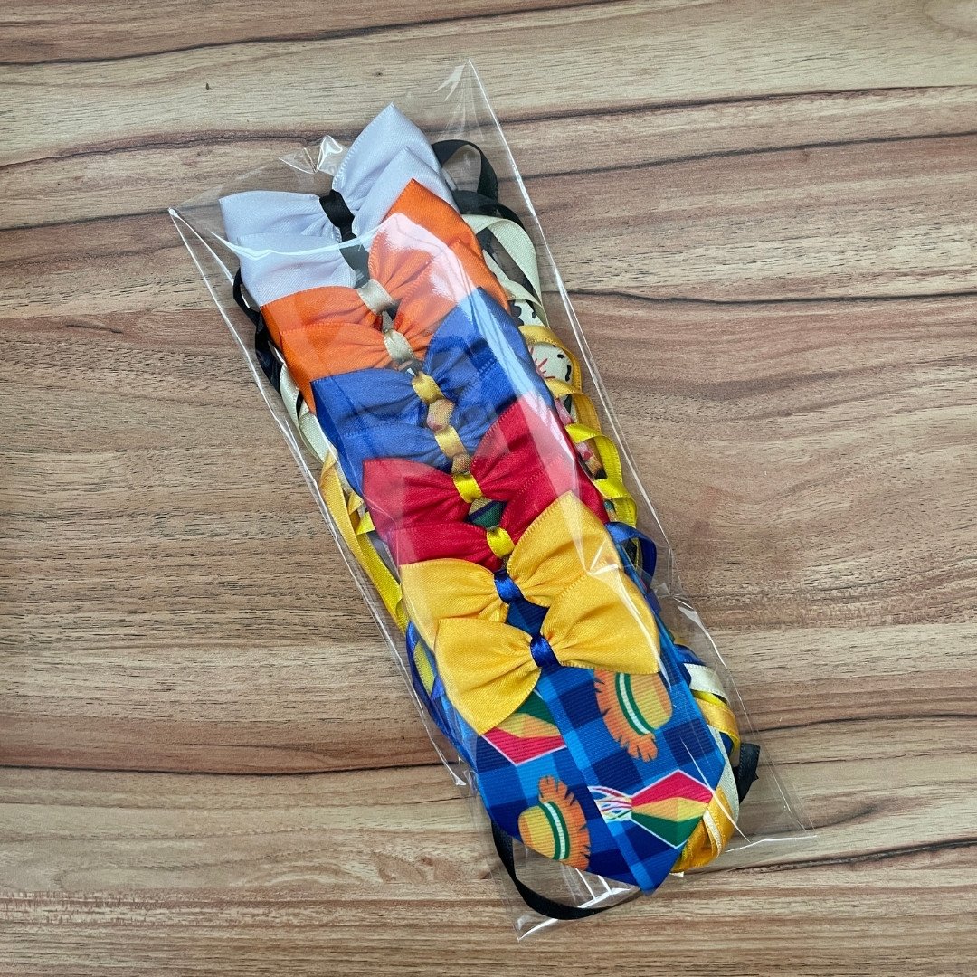 01 gravata luxo m festa junina mix 10 un sortidas