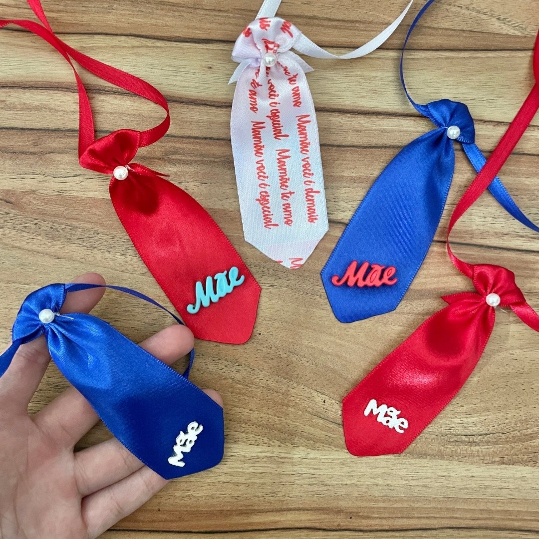 21 gravata m dia das maes 10 un sortidas