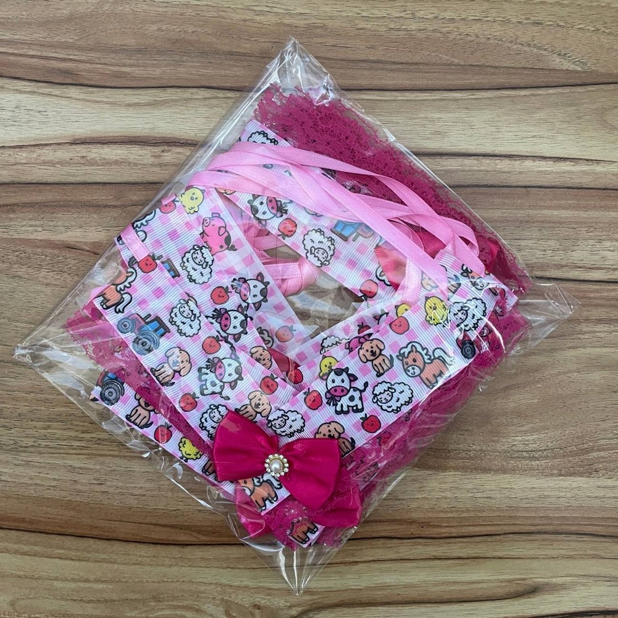 01 gargantilha luxo fazendinha colarinho renda 10 un
