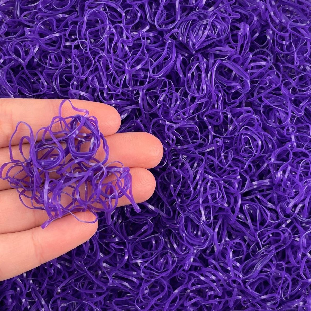 28 elastico fino de silicone 100 ou 500 un escolha a cor alaranjado fluor 100 un
