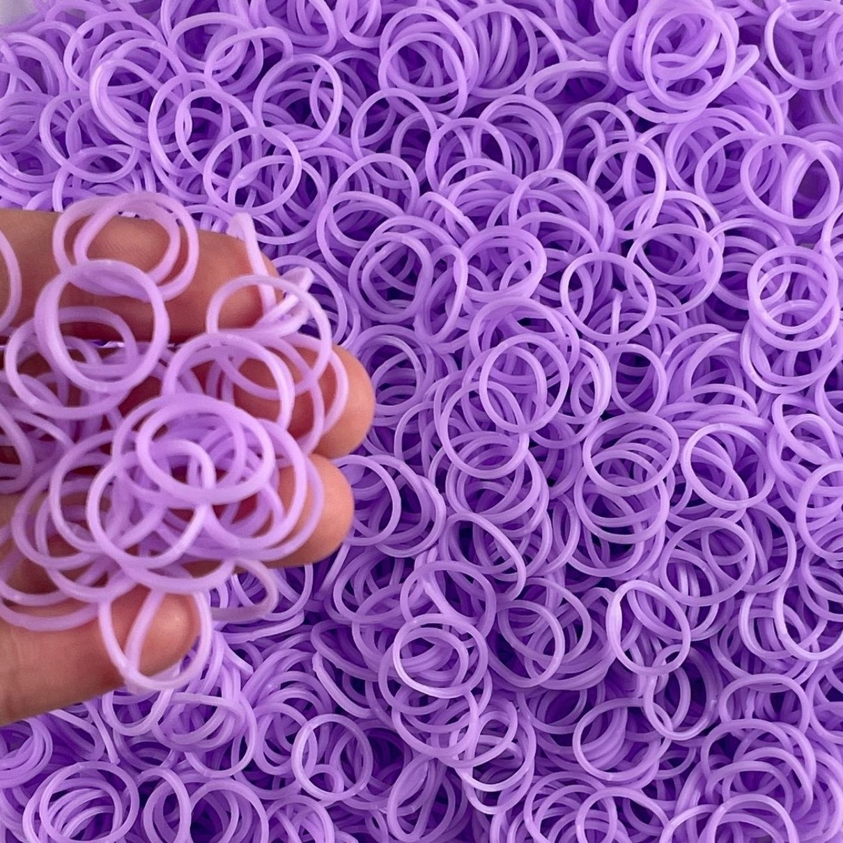 29 elastico grosso de silicone 100 un escolha a cor alaranjado