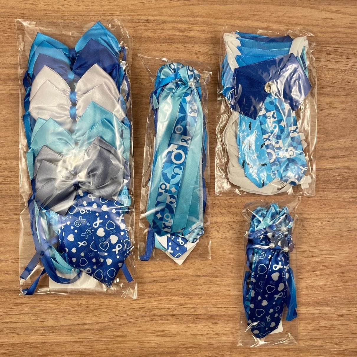 02 kit pet mix novembro azul 100 un sortidas